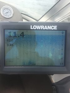 Lowrance Hook 7 Running